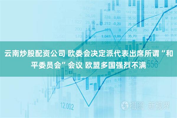 云南炒股配资公司 欧委会决定派代表出席所谓“和平委员会”会议 欧盟多国强烈不满